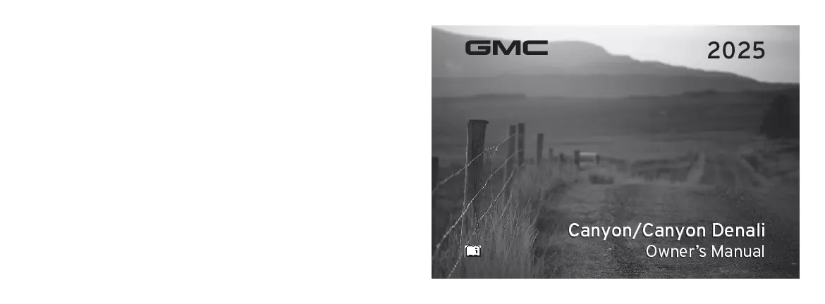 2025 GMC Canyon owners manual