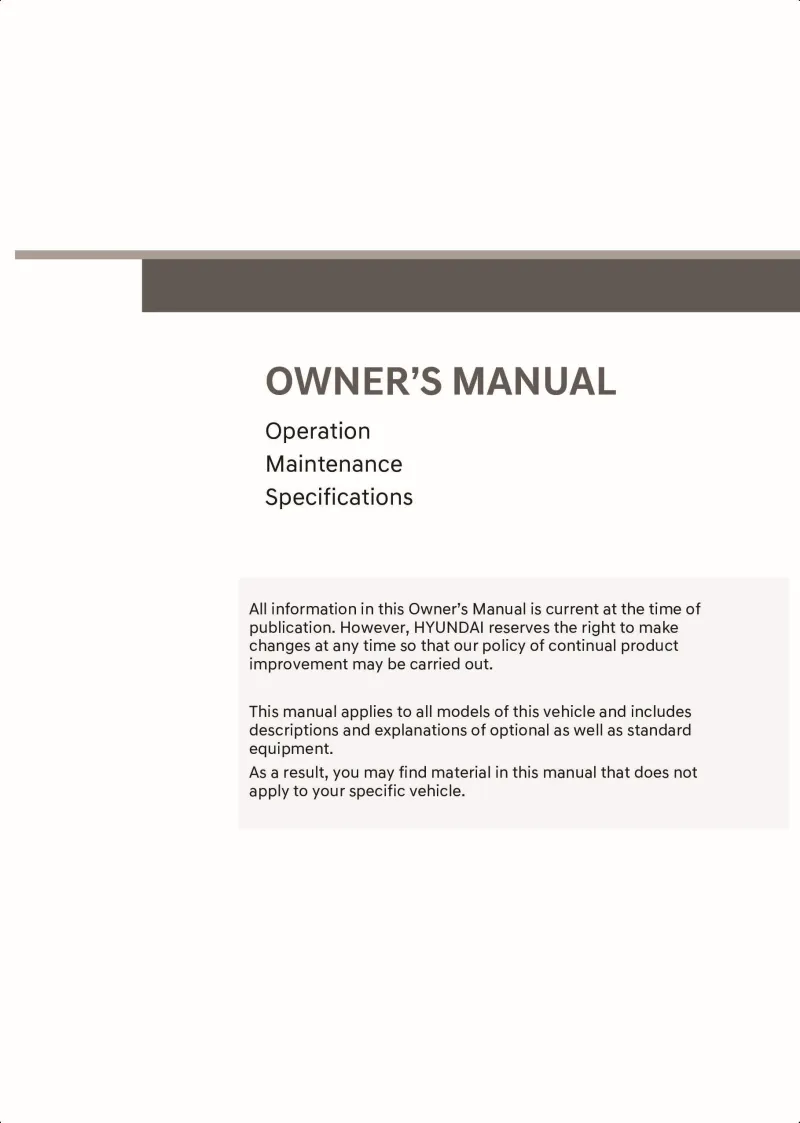 2023 Hyundai Ioniq 6 owners manual