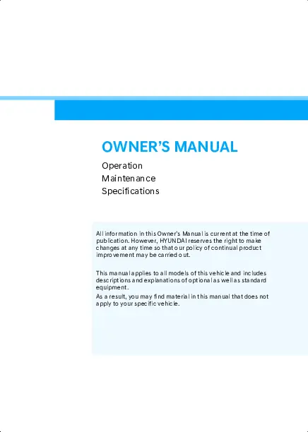 2024 Hyundai Sonata Hybrid owners manual