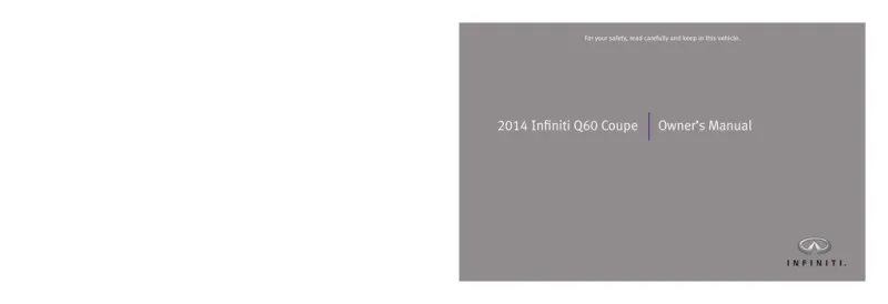 2014 Infiniti Q60 Coupe owners manual