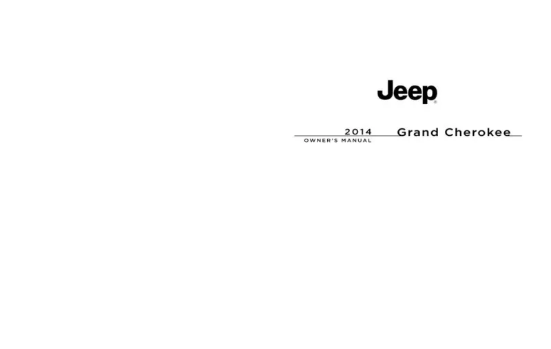 2014 Jeep Grand Cherokee owners manual