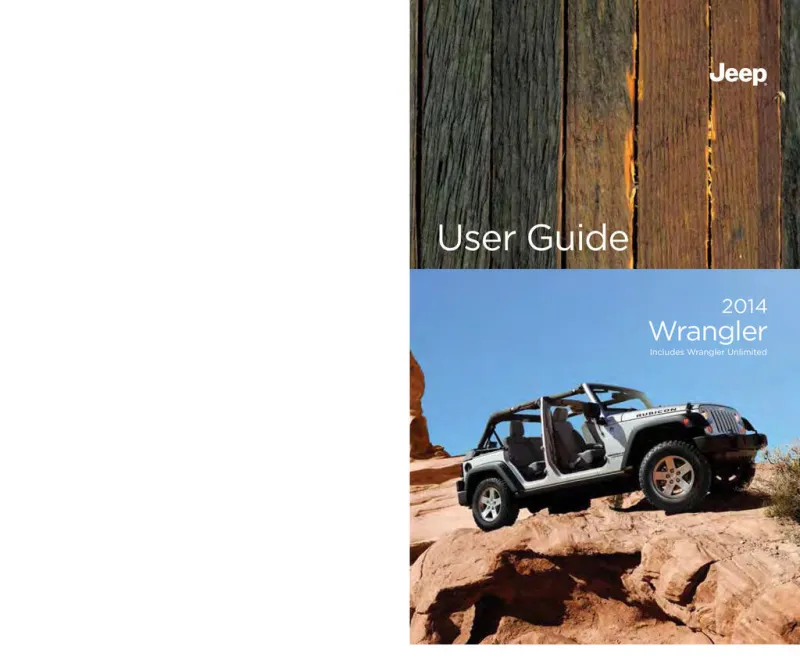 2014 Jeep Wrangler Unlimited owners manual