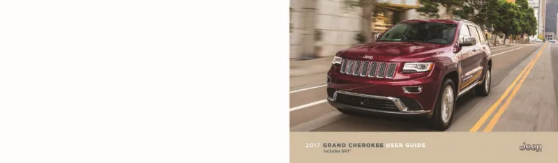 2017 Jeep Grand Cherokee owners manual