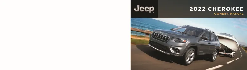2022 Jeep Cherokee owners manual