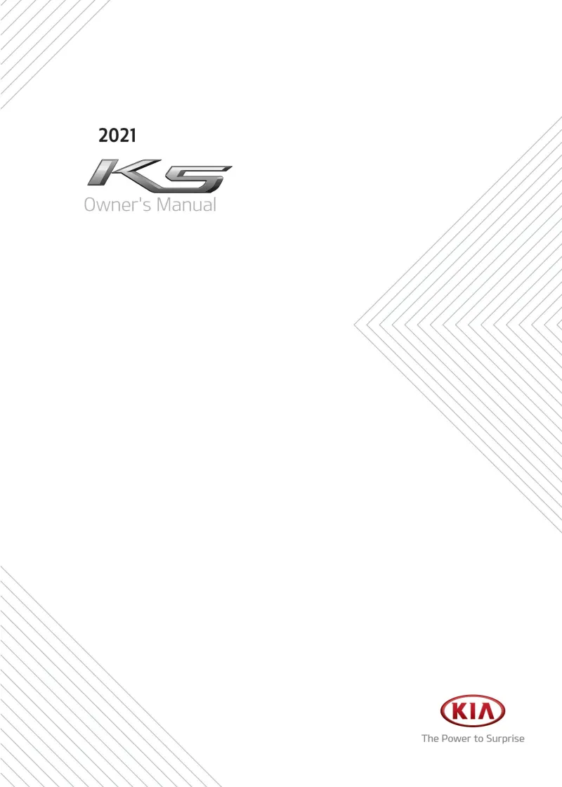 2021 Kia K5 owners manual