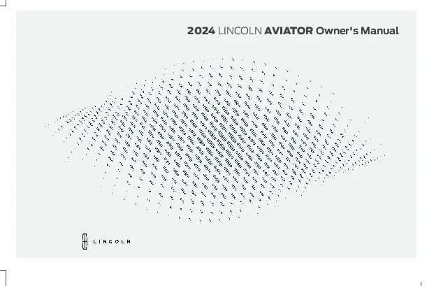2024 Lincoln Aviator owners manual