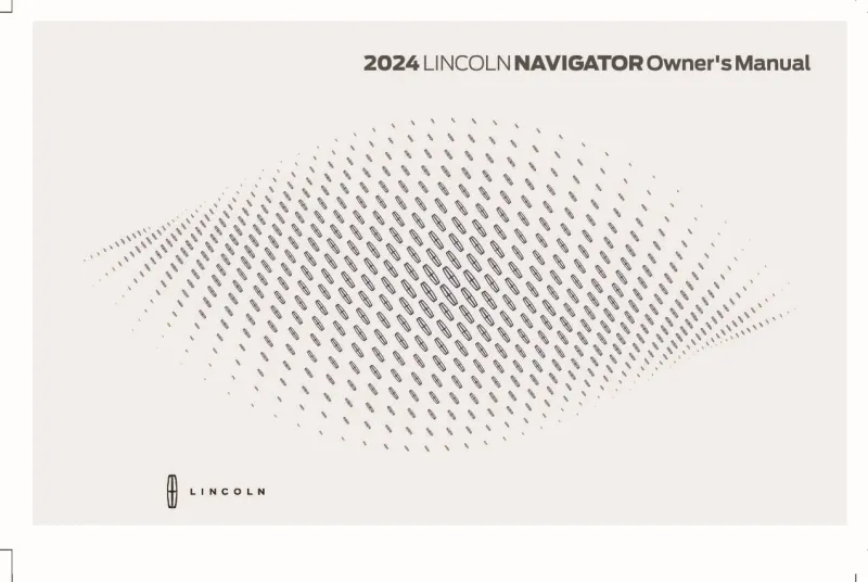 2024 Lincoln Navigator owners manual