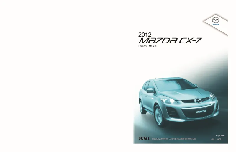 2012 Mazda Cx7 owners manual