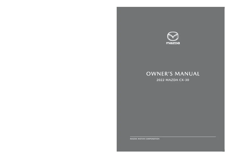 2022 Mazda Cx3 owners manual