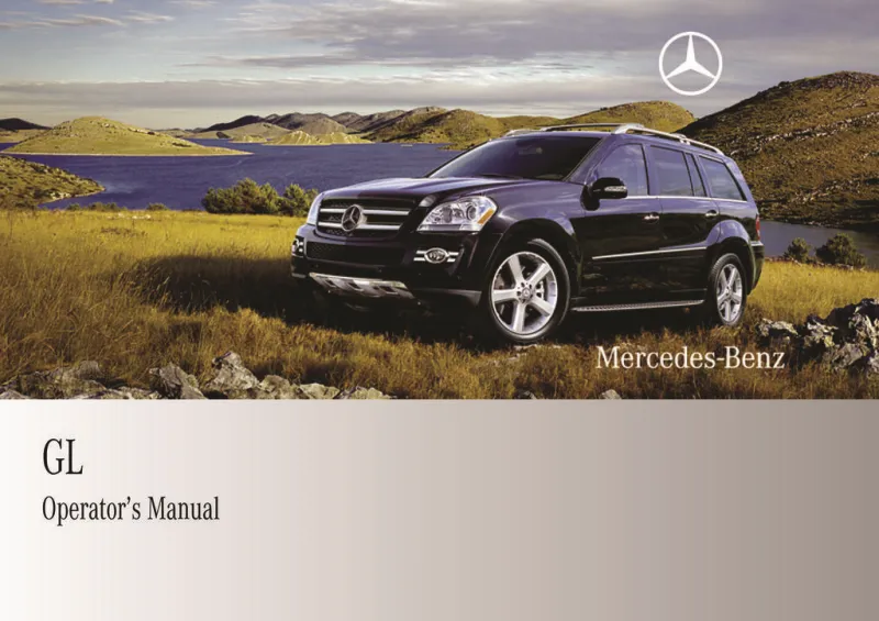 2009 Mercedes-Benz GL owners manual