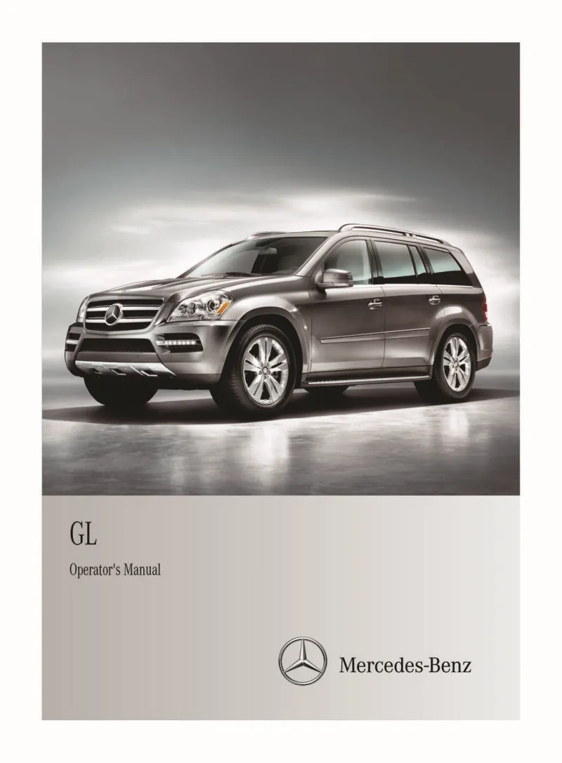 2012 Mercedes-Benz GL owners manual