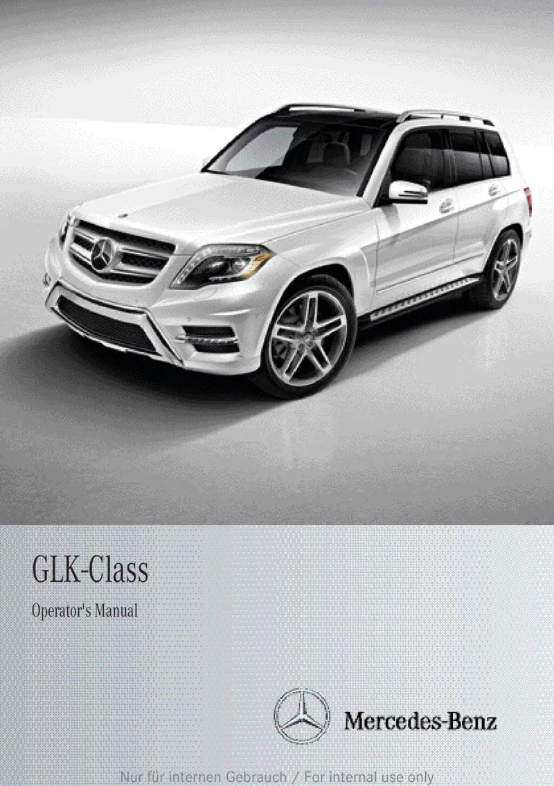 2014 Mercedes-Benz GLK Class owners manual