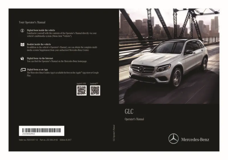 2017 Mercedes-Benz GLC owners manual