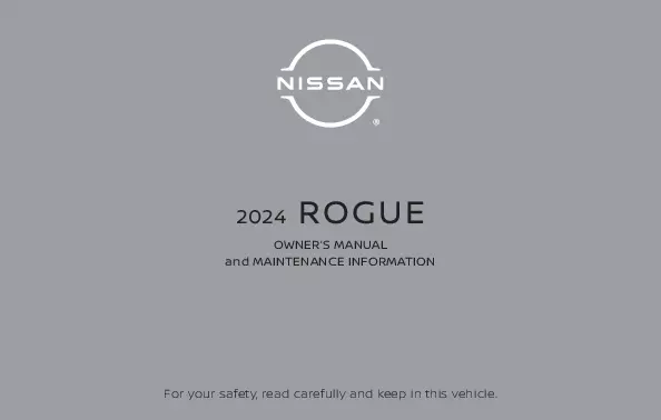 2024 Nissan Rogue owners manual
