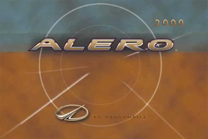 2000 Oldsmobile Alero owners manual