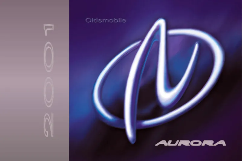 2001 Oldsmobile Aurora owners manual