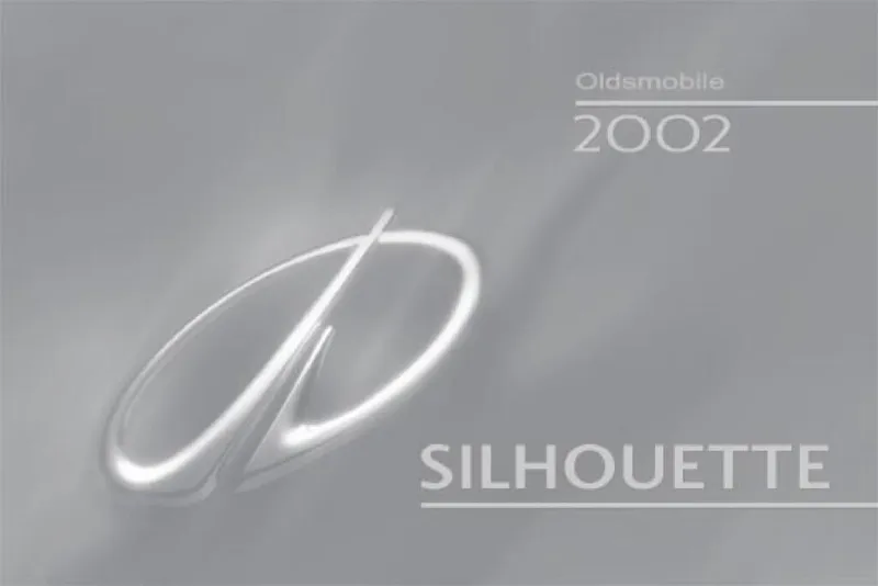2002 Oldsmobile Silhouette owners manual