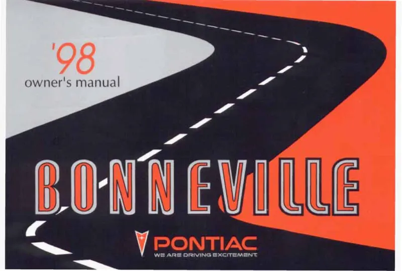 1998 Pontiac Bonneville owners manual