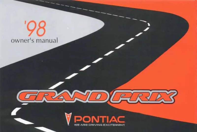 1998 Pontiac Grand Prix owners manual