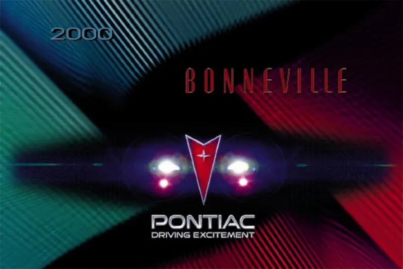 2000 Pontiac Bonneville owners manual