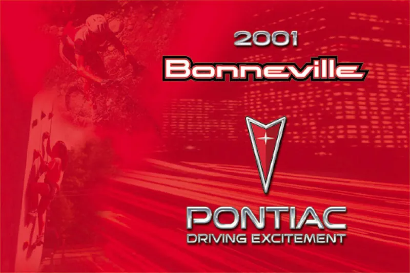 2001 Pontiac Bonneville owners manual