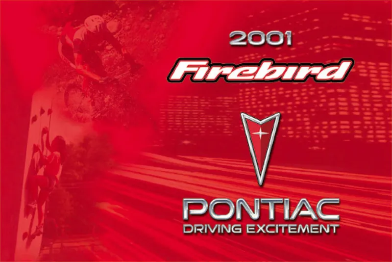 2001 Pontiac Firebird owners manual