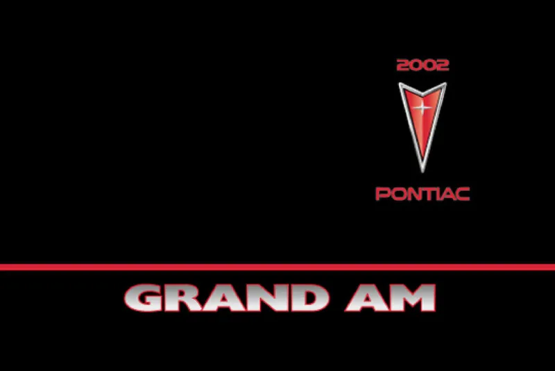 2002 Pontiac Grand Am owners manual