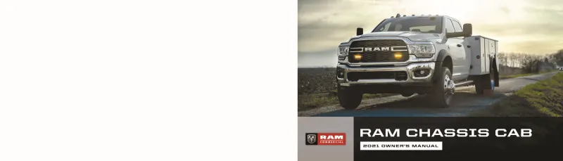 2021 RAM Chassis Cab owners manual