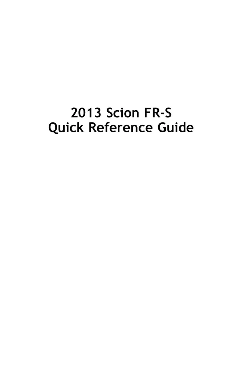 2013 Scion Fr S owners manual