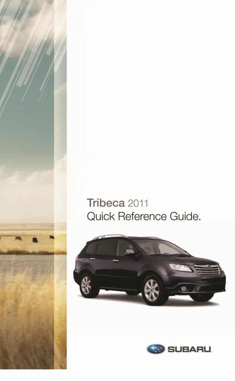 2011 Subaru Tribeca owners manual