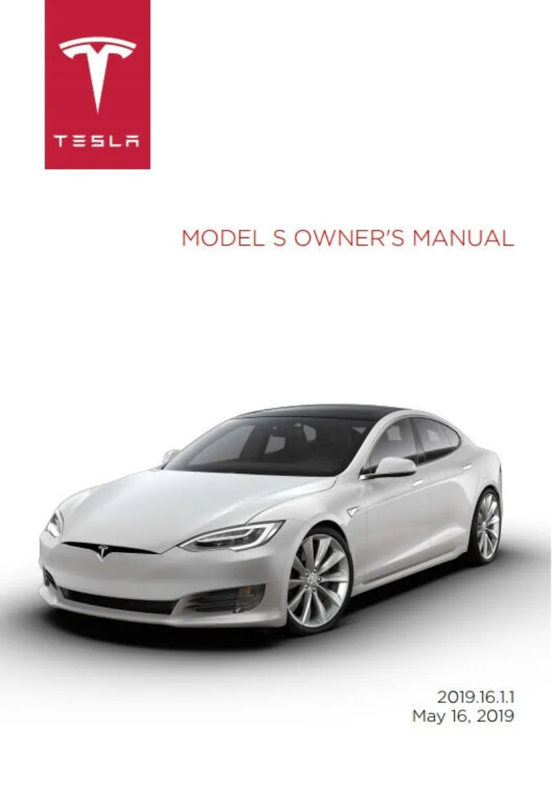 2019 Tesla Model S owners manual