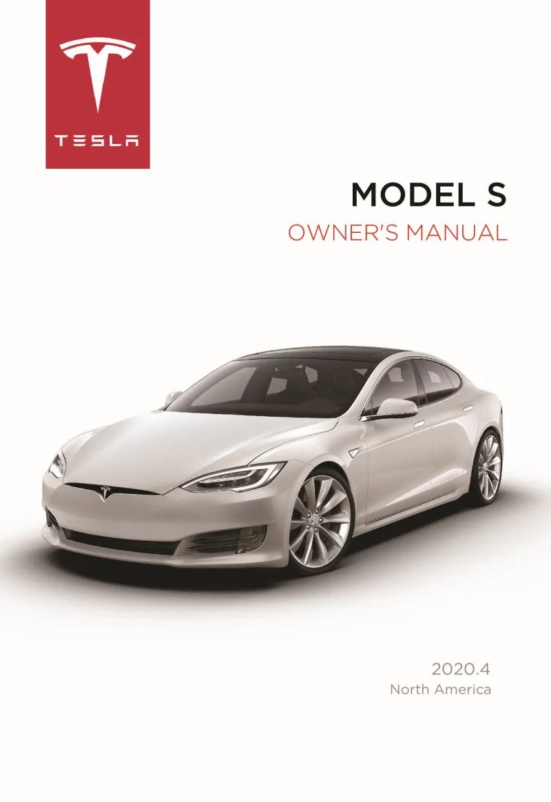 2020 Tesla Model S owners manual