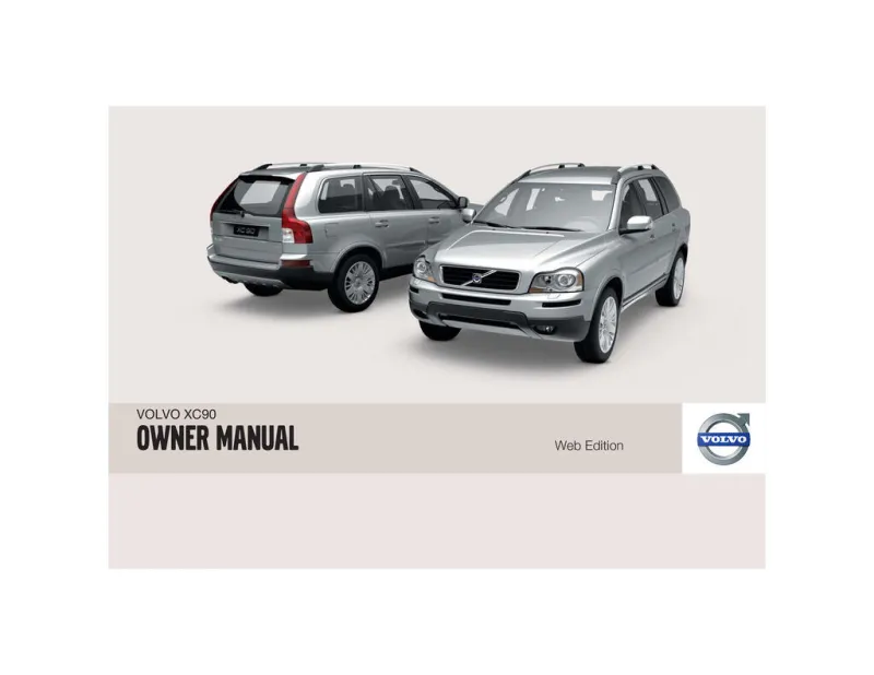 2009 Volvo Xc90 owners manual