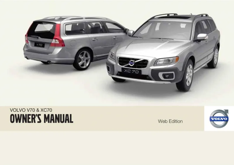 2010 Volvo V70 Xc70 owners manual